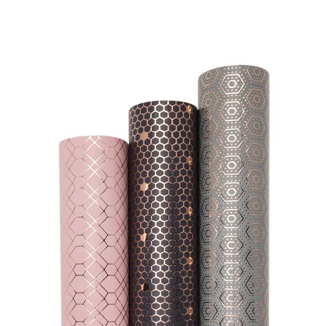 PRICES MAY VARY. 【MINI ROLL!】- Each roll is 17 inches x 10 feet, total of 3 rolls, equal to 41.65 sq.ft, no crease, can meet daily needs. 【Quantity】- 3 wrapping paper rolls per pack, equal to 41.65 sq. ft, can wrap many gifts. 【Design】- Simple and elegant black and gold color matching, paper thickness is moderate, neutral style wrapping paper, suitable for all occasions. 【Pack】 - Packaged in protective cellophane to prevent scratches, dust, and damage. 【USE ALL OCCASION】- The perfect way to present birthday, Easter, Mother's Day, graduation, baby shower, get well, wedding, and many other gifts in style to friends and family. Great for any occasion. Please do not store in direct sunlight. Mini Rolls, Wrapping Paper Rolls, Paper Rolls, Neutral Fashion, Party Card, Gift Wrapping Paper, Gift Wrapping Supplies, Geometric Design, Wrapping Paper