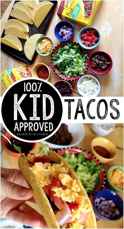 Kid Approved Taco Dinner Kids Taco, Timetable Ideas, Study Timetable, Main Recipes, Easy Taco Recipes, Taco Meat Recipes, Eating Tacos, Kid Chef, Taco Dinner