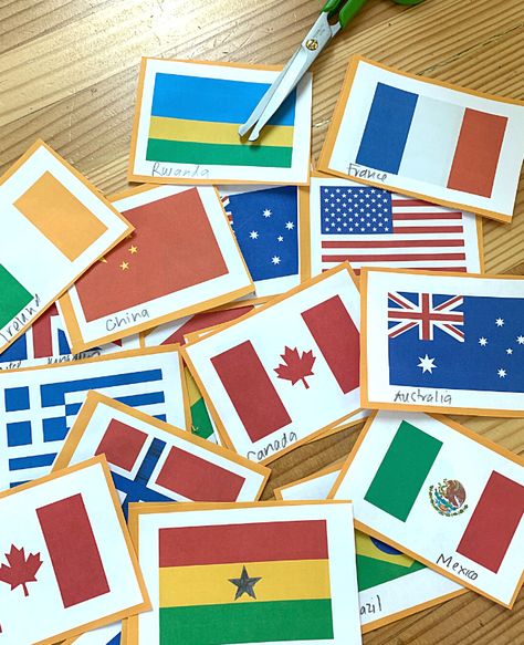 Around The World Games For Kids, Flag Activities For Kids, Flag Activities, Family Olympics, Make Your Own Flag, European Day Of Languages, Games Activities For Kids, Printable Flags, Makers Space