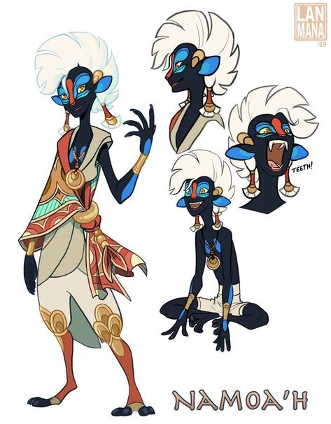 Creature Fantasy, Big Teeth, Mandrill, Alien Character, Alien Concept, Alien Design, Alien Concept Art, Male Character, Character Design Animation