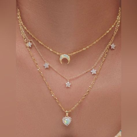 Material: Zinc Alloy Length: 17.7" 1pc Set Top Rated Seller Quick Shipper Open To Offers 2400+ Listings Sold Equestrian Necklace, Diy Choker, Metal Pendant Necklace, Murano Glass Necklaces, J Crew Necklace, Stars Moon, Long Silver Necklace, Handmade Beaded Necklaces, Gold Bead Necklace