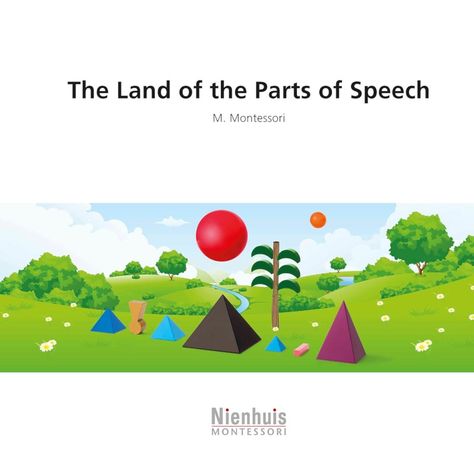 Montessori Parts Of Speech, Montessori Grammar, Part Of Speech Grammar, Montessori Printables, Montessori Books, Montessori Elementary, Frankfurt Germany, Parts Of Speech, A Fairy Tale