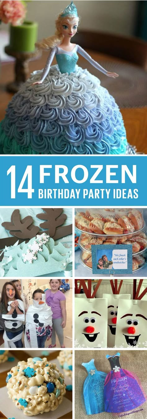 Some parties are worth melting for. ☃️                                                                                                                                                                                 More Frozen Birthday Party Games, Frozen 3rd Birthday, Frozen Diy, Elsa Party, Elsa Birthday Party, Frozen Bday Party, Frozen Birthday Party Ideas, Disney Frozen Birthday Party, Cupcake Birthday Party