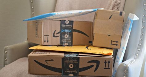 amazon packages beware brushing scam – chair filled with amazon packages Free College Textbooks, Cheap Textbooks, College Textbooks, College Bookstore, Amazon Box, College Textbook, Free Textbooks, Skip It, Free College