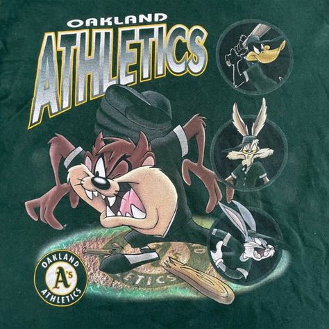 Vintage Mlb Oakland Athletics Looney Tunes Shirt, Mlb World Series, Unisex T-Shirt Sweatshirt Hoodie, Vintage Shirt For Men Women, Top Tees Product Information Promise That You Will Get The Best Products We Have. With Variety Of T Shirts Styles, Sizes And Colors. Detail T-Shirt: 100% Premium Cotton Short Sleeve Unisex T-Shirt. Suitable For Ladies And Gentlemen. Natural And Organic Dyes Are Used And No Harmful Effects To Human Health. Fabric Weight: 5.0 Oz (Mid-Weight). Double-Stitched Seams At Shoulder, Sleeve, Collar And Waist. Vintage Mlb Shirt, Looney Tunes Shirt, Mlb World Series, Organic Dyes, Ladies And Gentlemen, Oakland Athletics, Lady And Gentlemen, Vintage Shirt, World Series