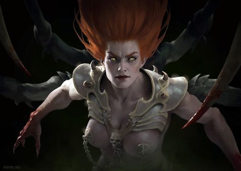 Diablo Ii, Create Your Character, Galaxy Art, Best Artist, Fantasy Artwork, Dark Fantasy Art, Fantasy Character Design, Art Reference Poses, Dark Art