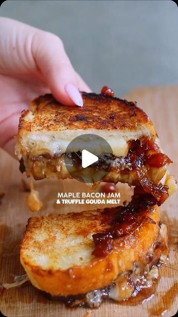 Maple Bacon Jam, Bacon Jam, Maple Bacon, Bacon Grease, Brewed Coffee, White Cheddar, Sweet And Salty, Goat Cheese, Truffles