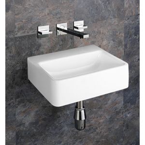 Cloakroom Wc, White Ceramic Bathroom, Wall Mounted Taps, Basin Sink Bathroom, Wall Mounted Sink, Ceramic Bathroom, Vanity Basin, Wall Mounted Basins, Countertop Basin