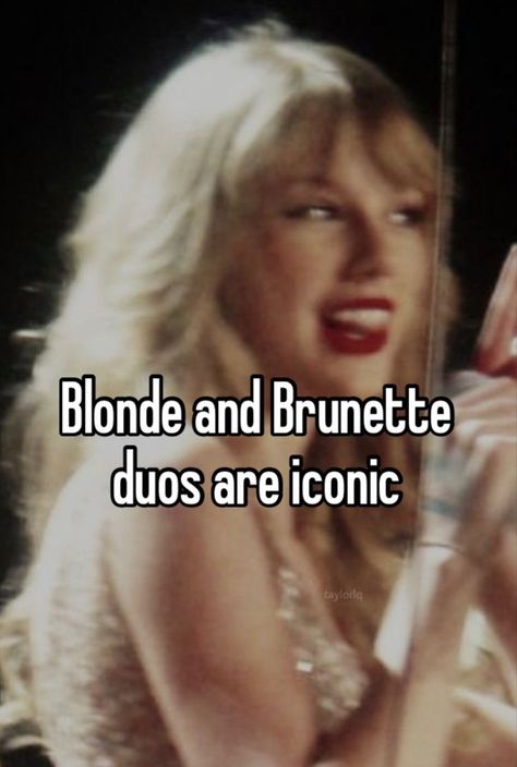 Blonde And Brunette Best Friends Quotes, Blonde And Brunette Duos Movies, Blonde And Brunette Iconic Duos, Blond And Brunette Halloween Costumes, Blonde And Brunette Best Friends Cartoon, Blond Brunette Duo, Blonde And Brunette Duo Costumes, Brunette And Blonde Best Friends, Brunette And Blonde Duo