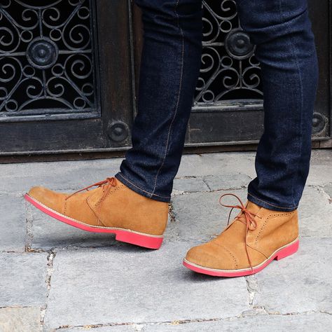 Mens suede loafers