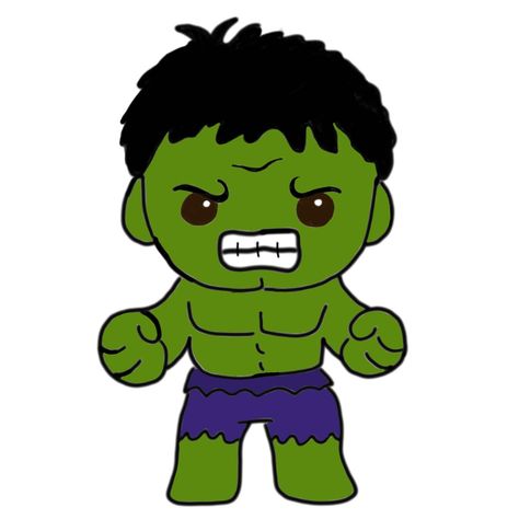 #angry #hulk #superhero #digitalart #tutorial Hulk Cute, Hulk Drawing, Super Hero Tattoos, Angry Hulk, Hero Tattoo, Hulk Superhero, Drawing Superheroes, Color Me Mine, Mini Doodle