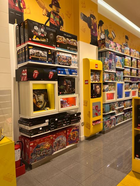 Lego Store Aesthetic, Employee Aesthetic, Store Aesthetic, Lego Store, Lego Room, Lego Stuff, Boy Mom, Liquor Cabinet, Favorite Things