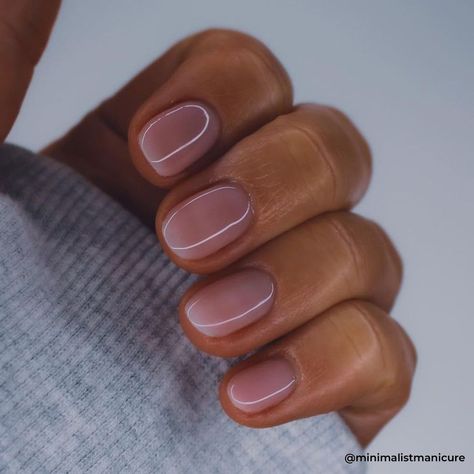 OPI GelColor - Baby, Take a Vow 0.5 oz - #GCSH1 -  #Baby #GCSH1 #GelColor #OPI #Vow Glossy Neutral Nails, One Different Color Nail, Natural Nail Gels, Hospital Approved Nails, Dip Nail Light Pink, Gel Polish Inspiration, Full Set Natural Nails, Nails For Bridal Party, Clean Nail Colors Classy