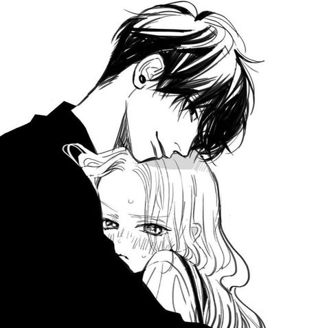 Couple Sketch, 얼굴 그리기, Manga Couple, Romantic Anime Couples, Manga Couples, Cute Anime Profile Pictures, Manga Love, Anime Monochrome, Cute Couple Art