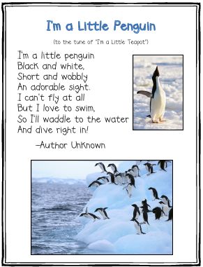 Penguins Theme/Unit - lessons, links, printables, ideas, & more for k-3 Penguin Poem, Penguin Songs, Penguin Activities, Grade Three, Penguin Theme, Winter Unit, Amazon Gift Card Giveaway, Penguins And Polar Bears, Animal Ideas