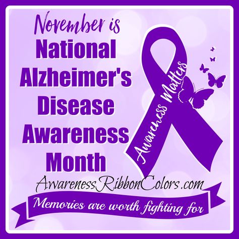 November Awareness Month, Alzheimers Poem, Alzheimer's Awareness, Month Ideas, Alzheimers Activities, Alzheimers Awareness, Senior Activities, Dry Nail Polish, Social Cause