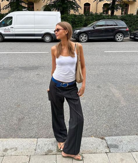 Sofia Boman, Uni Outfits, Cool Summer Outfits, Summer Outfit Ideas, Mode Ootd, Stockholm Fashion, Yes Or No, Mein Style, August 15