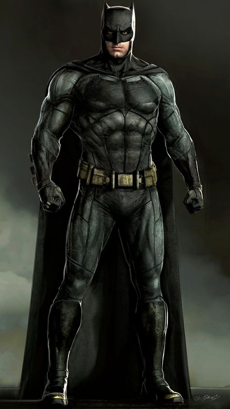 Batman-Ben Affleck Affleck Batman, Batman Concept Art, Batman Painting, Ben Affleck Batman, Batman Concept, Batman Drawing, Batman Film, Batman Costume, Batman Pictures