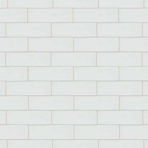 Boutique Ceramic Hand Crafted White 3-in x 8-in Glazed Ceramic Brick Subway Wall Tile (0.13-sq. ft/ Piece) in the Tile department at Lowes.com Classic Tile, Tile Covers, Eclectic House, Ceramic Subway Tile, Shop Boutique, Subway Tile Backsplash, White Subway Tile, Ceramic Hand, Accent Tile