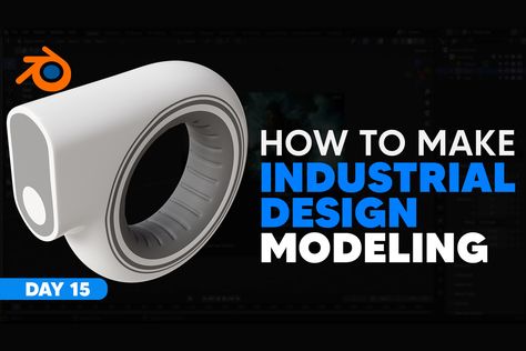 Product Industrual design modeling Tutorial in blender Blender 3d Product Design, Blender Design, Blender Modeling, Product Modeling, Industrial Design Product, Blender Models, 3d Product, Blender 3d, Design Product