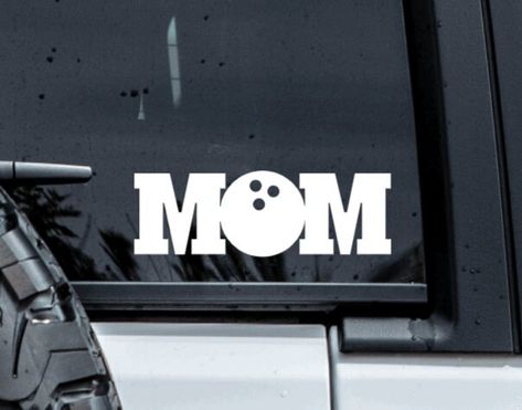 Bowling Mom, Mom Car, School Lockers, Transfer Tape, Extreme Weather, Bowling, Adhesive Vinyl, Weather Resistant, Accessories Case