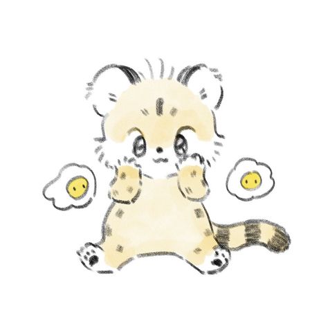 Cheetah Cute, Cheetah Drawing, Cute Drawing, Phone Icons, Phone Icon, Love Drawings, Cute Drawings, Art Reference, Nct