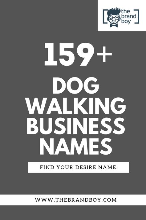 Dog Walking Business Names, Charity Ideas, Dog Infographic, Business Name Ideas, Dog Walking Business, Next Brand, Catchy Names, Creative Names, Names Ideas