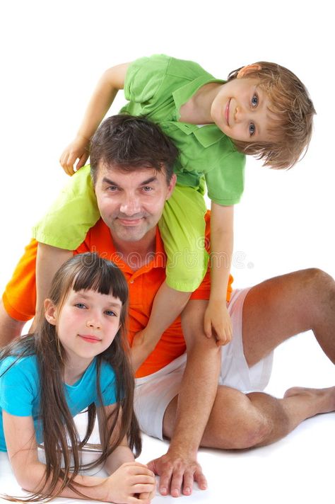 Photo about Happy portrait of uncle with nephew on his shoulder and niece beside. Image of caucasian, posing, smiling - 2687273 Happy Portrait, Niece And Nephew, Stock Images, Baby Face, Stock Photos