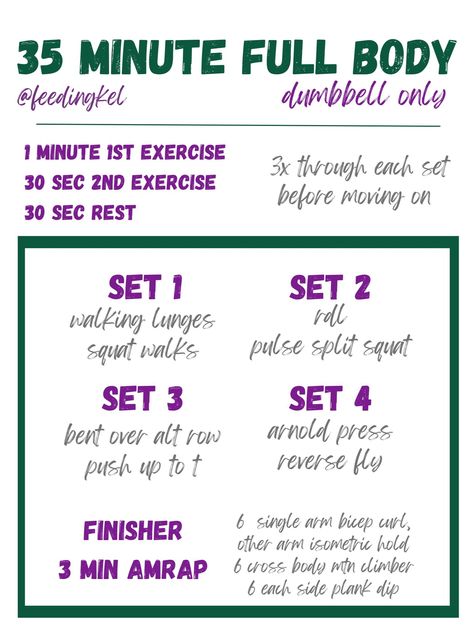 35 minutes and some dumbbells are all you need to get it done!! This is a full body workout that will leave you sweating! #fullbody #fullbodyworkout #athomeworkout #quickworkout #getsweaty #dumbbelllworkout #fitnessforwomen #athomeworkouts #hiit #hiitworkout #cardio #cardioworkout #quickworkout Side Plank Dips, Arnold Press, Full Body Cardio, Split Squat, Side Plank, Hiit Cardio, Bicep Curls, Get It Done, Quick Workout