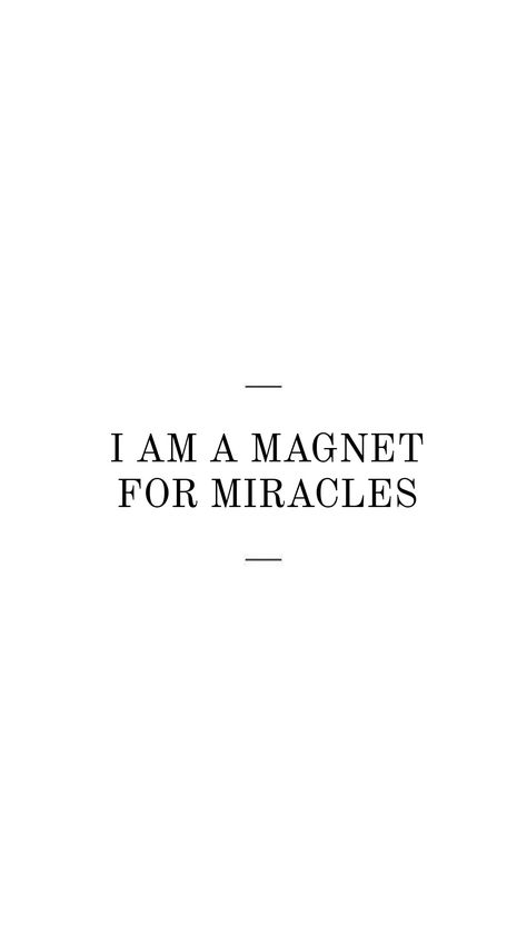 I Am A Magnet For Miracles, Widget Affirmations, Artist Motivation, Goals 2024, Affirmation Daily, Spirituality Affirmations, Vision Board Images, Yes And Amen, Affirmations For Happiness