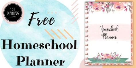 FREE Homeschool Planner | Digital and Printable Version Daily Planner App, Homeschool Daily Planner, Homeschool Attendance, Homeschool Schedule Template, Homeschool Lesson Planner, Class Planner, Curriculum Planner, Homeschool Calendar, Unit Studies Homeschool