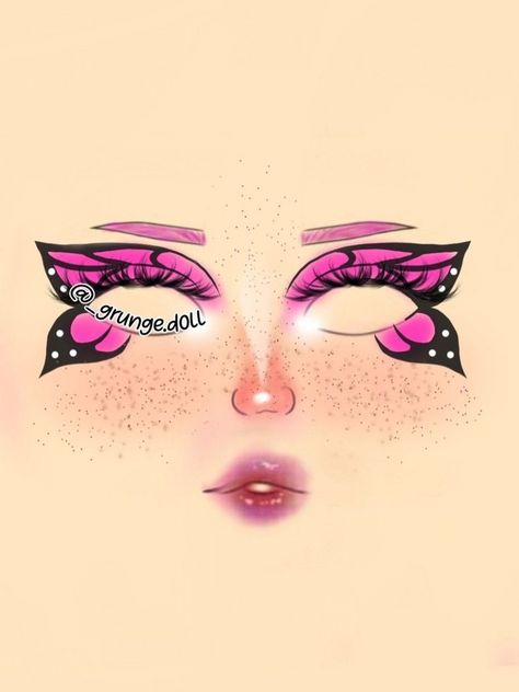 Egirl Valentines Makeup, Maquillaje E Girl Dark, Dark Valentine Makeup, Egirl Makeup Eyeliner, Goth Makeup Ideas Drawing, Boceto Makeup Egirl, Valentines Eyeliner, Delineado Egirl, Delineados Egirl