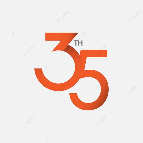 35 Th Anniversary Vector Template Design Illustration Number 35 Design, 35 Number Design, Anniversary Branding Design, 35 Years Anniversary, Anniversary Clipart, 25th Anniversary Logo, 35 Anniversary, 35 Year Anniversary, Anniversary Years