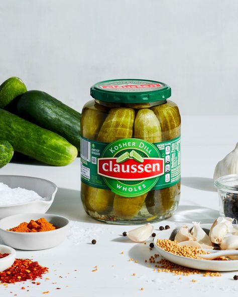 Client Work | Claussen - Food Photographer NYC - Emily Hawkes Claussen Pickles, Commercial Food Photography, Photo Food, La Food, Fast Casual, Nyc Food, Nyc Photography, Food Photographer, Food Photography Styling