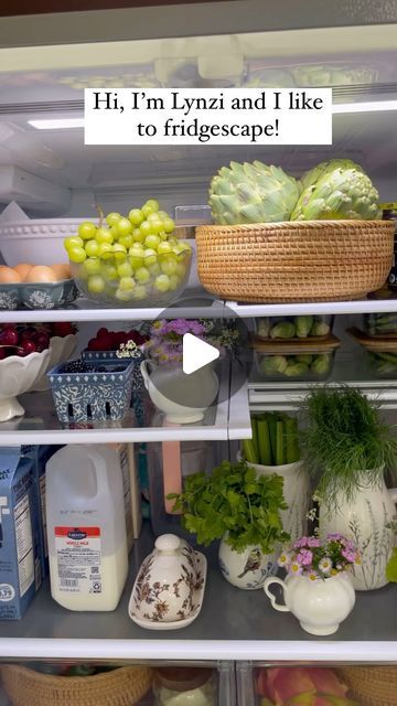 Fridgescaping Aesthetic, Fridge Scaping, Healthy Fridge, Refrigerator Decor, Fridge Decor, My Personality, New Obsession, Fridge Organization, Food Board