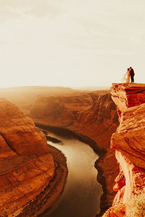 Horseshoe Bend Arizona Elopement, Bohemian Desert Elopement, Horseshoe Bend Wedding Bridals, Fringe Boho Bride, Maroon Groom's Suit, Arizona Desert Bridals Horseshoe Bend Wedding, Horseshoe Bend Elopement, Horseshoe Bend Arizona, Canyon Elopement, Canyon Wedding, Arizona Trip, Fun Poses, Groom's Suit, Page Az