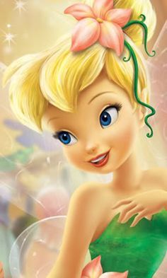 Tinkerbell reminds me to have faith and trust. And when that doesn't work, throw some glitter on it. Sweet Characters, Disney Faries, Tinkerbell Wallpaper, Tinkerbell Pictures, Disney Mignon, Lost Treasure, Tinkerbell And Friends, Tinkerbell Disney, Tinkerbell Fairies