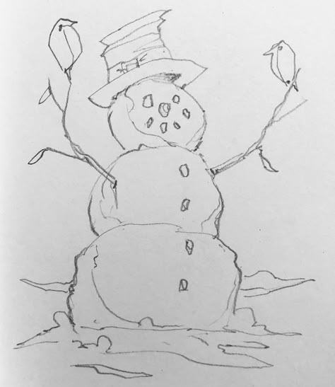 ‪#frosty #snowman #happyholidays 334/365 #snowman #sketch #sketchbook #mikephillipsart #art #artist ‬ Snowman Photo, Snowmen Drawings, Frosty Drawing, Doodle Snowman, Snowfall Drawing, Winter Drawing Aesthetic, Frosty The Snowmen Drawing, Drawing Winter Ideas, Snow Man Drawing Art