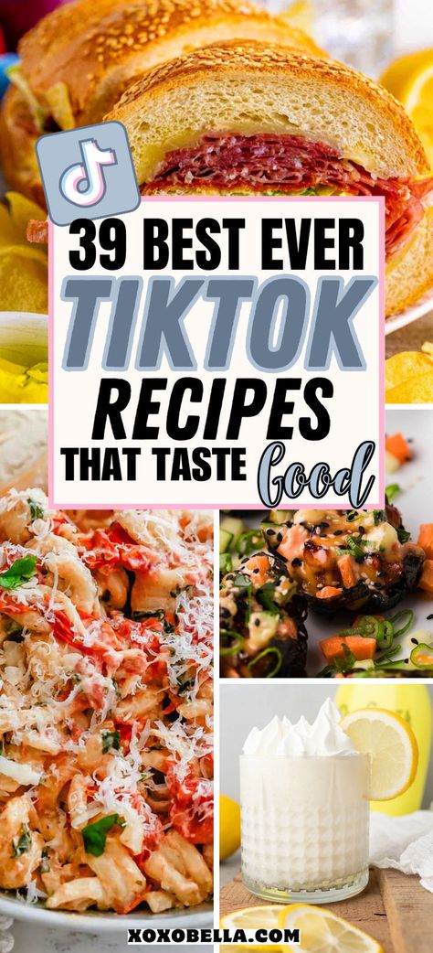 TikTok copycat recipes Healthy Easy Meals, Easy Meals Healthy, Healthy Foods Recipes, Healthy Tasty Recipes, Food Ideas Healthy, Kitchen Hacks Food, Healthy Food Ideas, Tiktok Recipes, Lunch Healthy