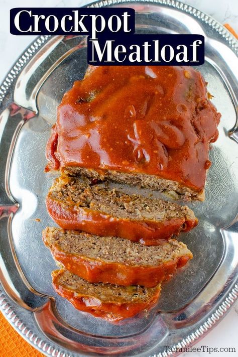 Crock Pot Meatloaf, Beef Freezer Meals, Stew Recipes Crockpot, Crockpot Meatloaf Recipes, Crockpot Meatloaf, Meatloaf Dinner, Dinner Beef, Spicy Dinner Recipes, Gourmet Dinner Recipes