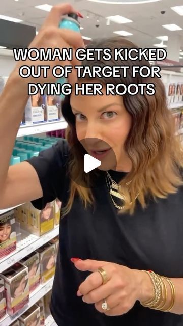 Jamie Greenberg | Lol shamelessly covering roots in Target. These are truly the only ones I like but let me know what you use! 

Comment “ROOTS” if you... | Instagram Hair Color Roots, Blonde Regrowth Roots, How To Color Your Roots At Home, How To Do A Root Smudge At Home, Root Touch Up At Home, Gray Hair Cover Up Ideas, Grey Hair Cover Up, Root Cover Up, Root Color