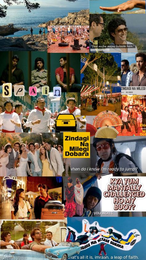 Znmd Quotes Words, Zindagi Na Milegi Dobara Quotes, Znmd Quotes, Zindagi Na Milegi Dobara, Bollywood Aesthetics, Movie Frames, Vintage Bollywood Aesthetic, Bollywood Aesthetic, Pretty Movie