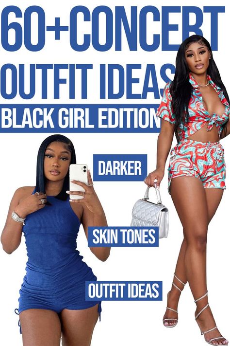 Are you a beautiful black girl looking for concert outfit inspiration? We gathered over 90 black girl outfits, so you can create a unique, stylish, and cute outfit now!