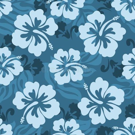 Hawaiian seamless pattern. Seamless pattern of Hawaiian Hibiscus flowers and lea , #affiliate, #pattern, #seamless, #Hawaiian, #Seamless, #leaves #ad Hawaii Wallpaper, Summer Prints Wallpaper, Hawaii Pattern, Hawaii Hibiscus, Hibiscus Leaves, Textile Wallpaper, Hawaiian Pattern, Cute Summer Wallpapers, Blue Hibiscus