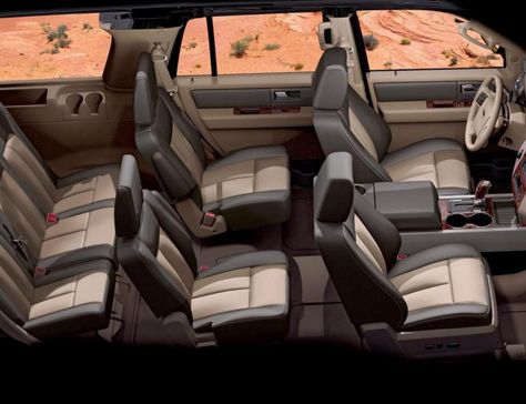 Ford Expedition for sale - http://autotras.com Ford Explorer Interior, 7 Seater Suv, Tata Cars, Car Facts, Ford Suv, Suzuki Cars, Luxury Car Interior, Maruti Suzuki, Mom Car