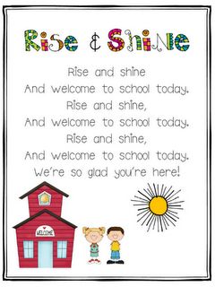 Song from Dr. Jean  Can print for Song/Poetry folder Freebies at http://kreativeinkinder.blogspot.com/ Morning Meeting Songs, Welcome Songs, Circle Time Songs, Kindergarten Songs, Classroom Songs, Conscious Discipline, Preschool Circle Time, Welcome To School, School Songs