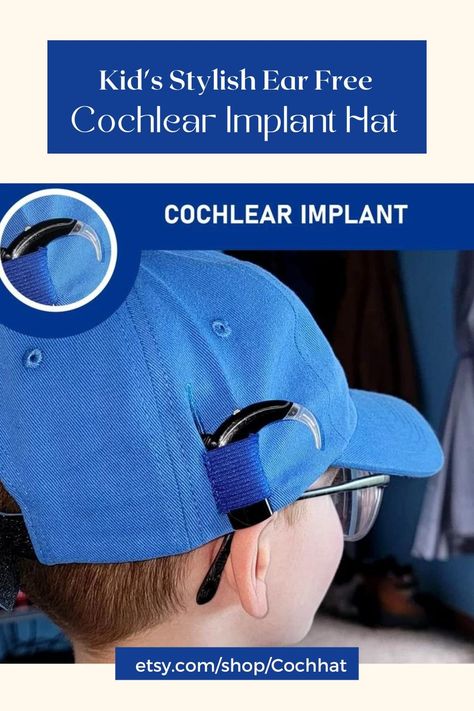 Ear free cochlear implant hats for children. Perfect for everyday wear and on active days for kids play. Suitable for Advanced Bionics, Cochlear Limited and MED-EL over the ear processors. Advanced Bionics Cochlear Implant, Cochlear Implant, Jan 1, Kids Play, Fort Myers, Sports Activities, Kids Playing, Life Changes, Fort