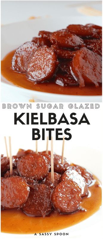 Glazed Kielbasa Bites, Kielbasa Appetizer, Kielbasa Bites, Kielbasa Recipes, Brown Sugar Glaze, Best Appetizer Recipes, Appetizers Recipes, Favorite Appetizers, Snacks Für Party