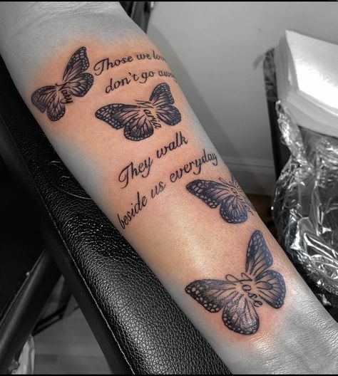 Butterfly Memorial Tattoo, Memorial Tattoo Ideas, Memorial Tattoo Quotes, Memorial Tattoo Designs, Butterfly Memorial, Butterfly Tattoo Meaning, About Butterfly, Fallen Soldiers, Small Butterfly Tattoo