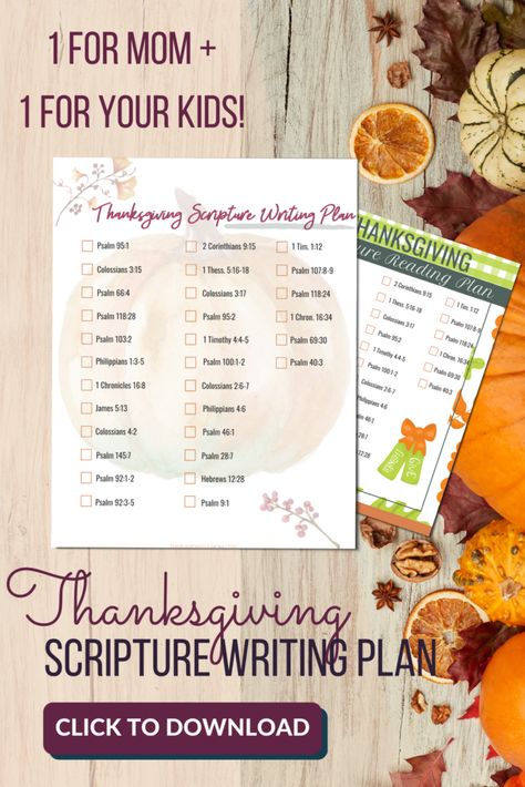 Thanksgiving Bible Lesson, Thanksgiving Scripture, Thanksgiving Letter, November Thanksgiving, Bible Verse Memorization, Scripture Writing Plans, Writing Plan, Biblical Encouragement, Bible Study For Kids